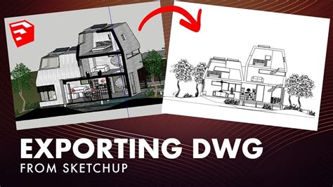convert sketchup file to dwg.